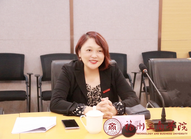 林立群副校长会见盛辉物流集团魏小健一行